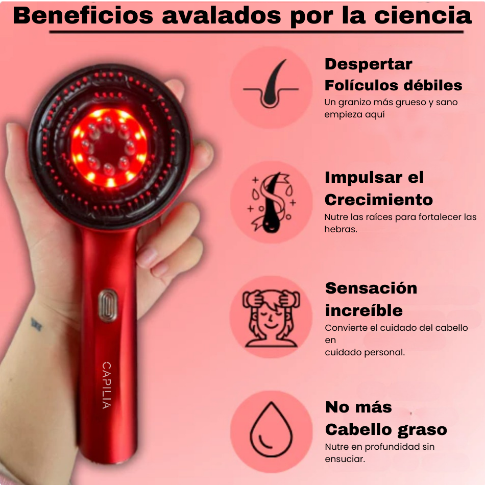 Masajeador para un mejor crecimiento del cabello CAPILIA™
