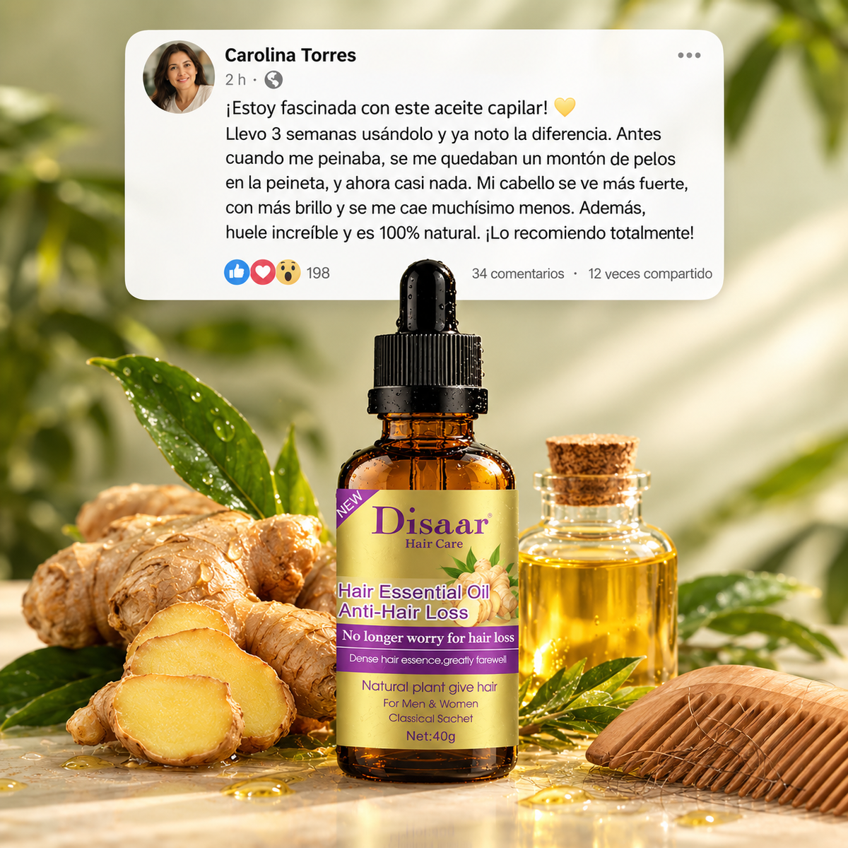 Capilia — Aceite Capilar Anti Caída
